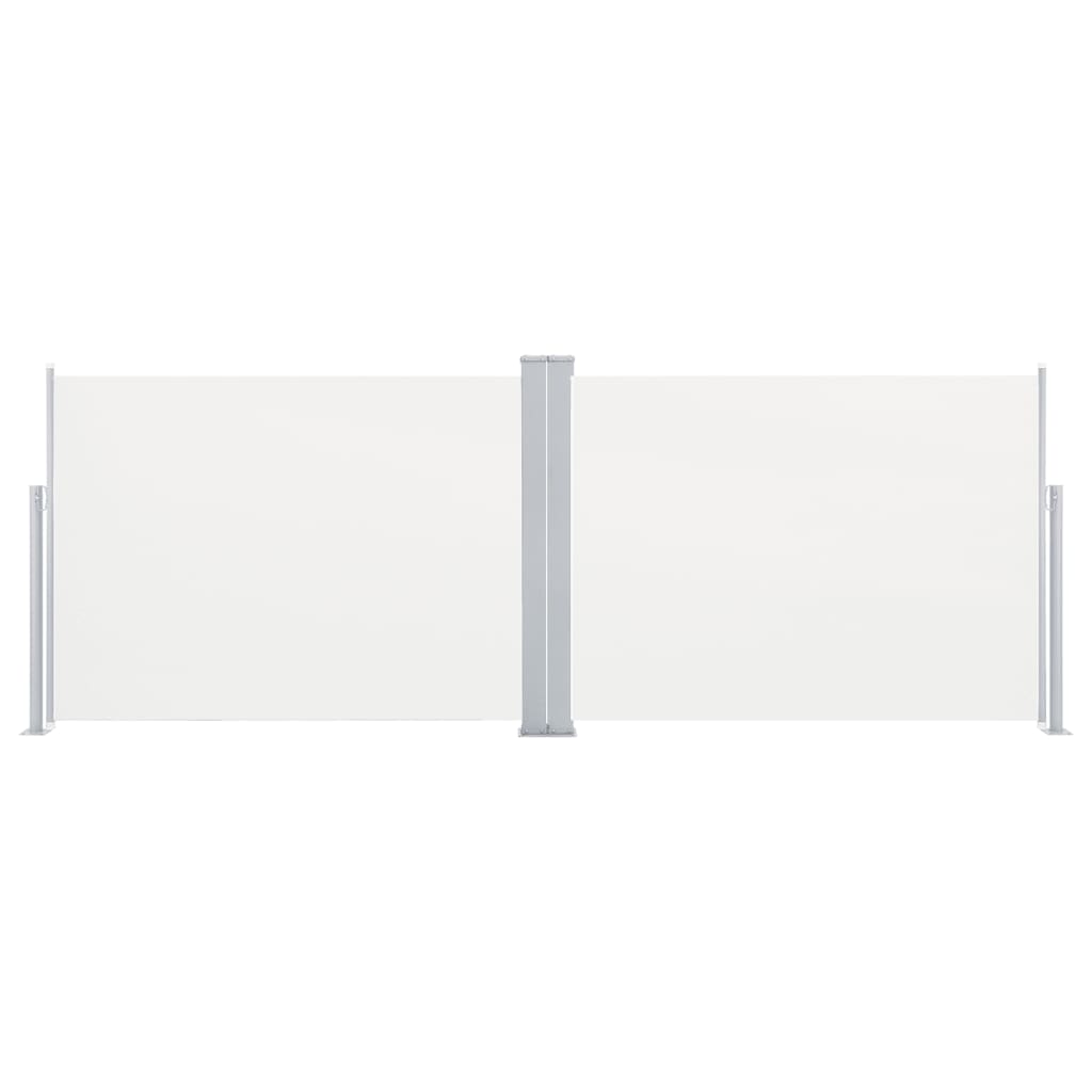 Tenda da Sole Laterale Retrattile Crema 120x1000 cm
