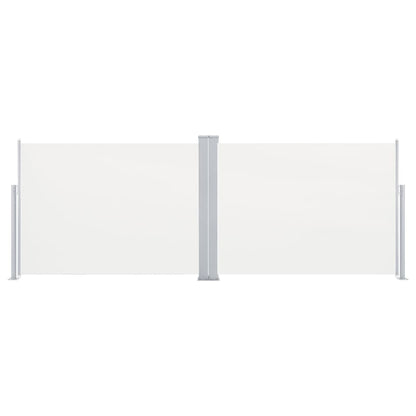 Tenda da Sole Laterale Retrattile Crema 120x1000 cm