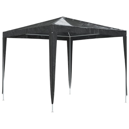Gazebo Professionale 2,5x2,5 m Antracite 90 g/mÃ‚Â²