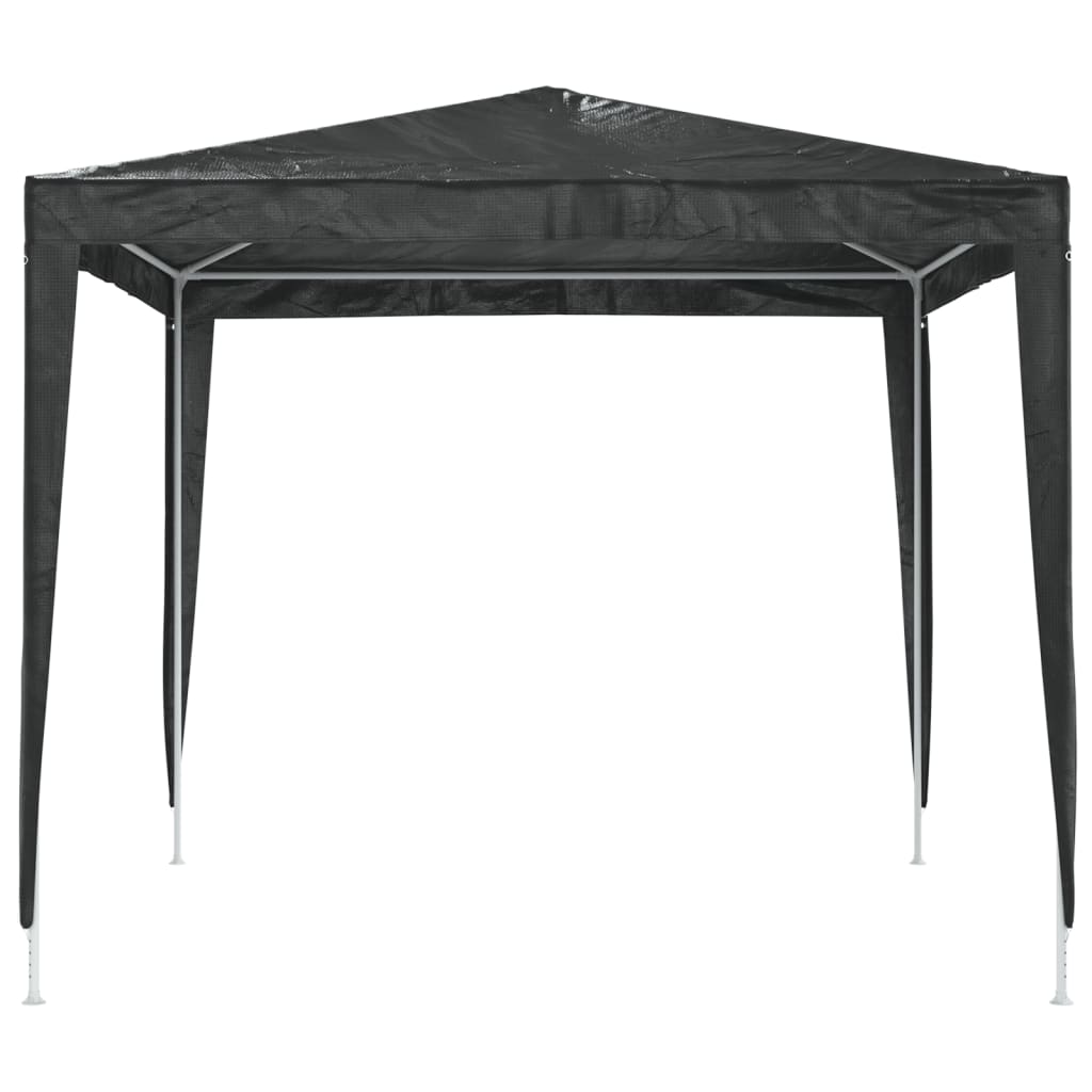 Gazebo Professionale 2,5x2,5 m Antracite 90 g/mÃ‚Â²