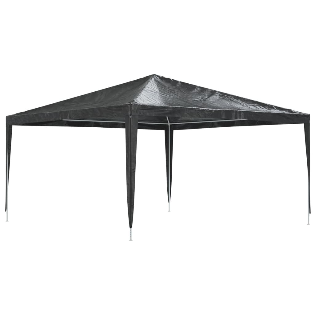 Gazebo Professionale 4x4 m Antracite 90 g/mÂ²