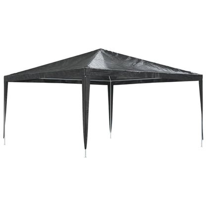 Gazebo Professionale 4x4 m Antracite 90 g/mÂ²