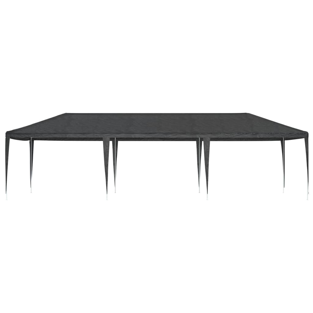 Gazebo Professionale 4x9 m Antracite 90 g/mÂ²