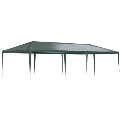 Gazebo Professionale 4x9 m Verde 90 g/mÂ²