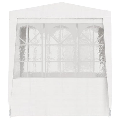 Gazebo Professionale con Pareti 2x2 m Bianco 90 g/mÃ‚Â²