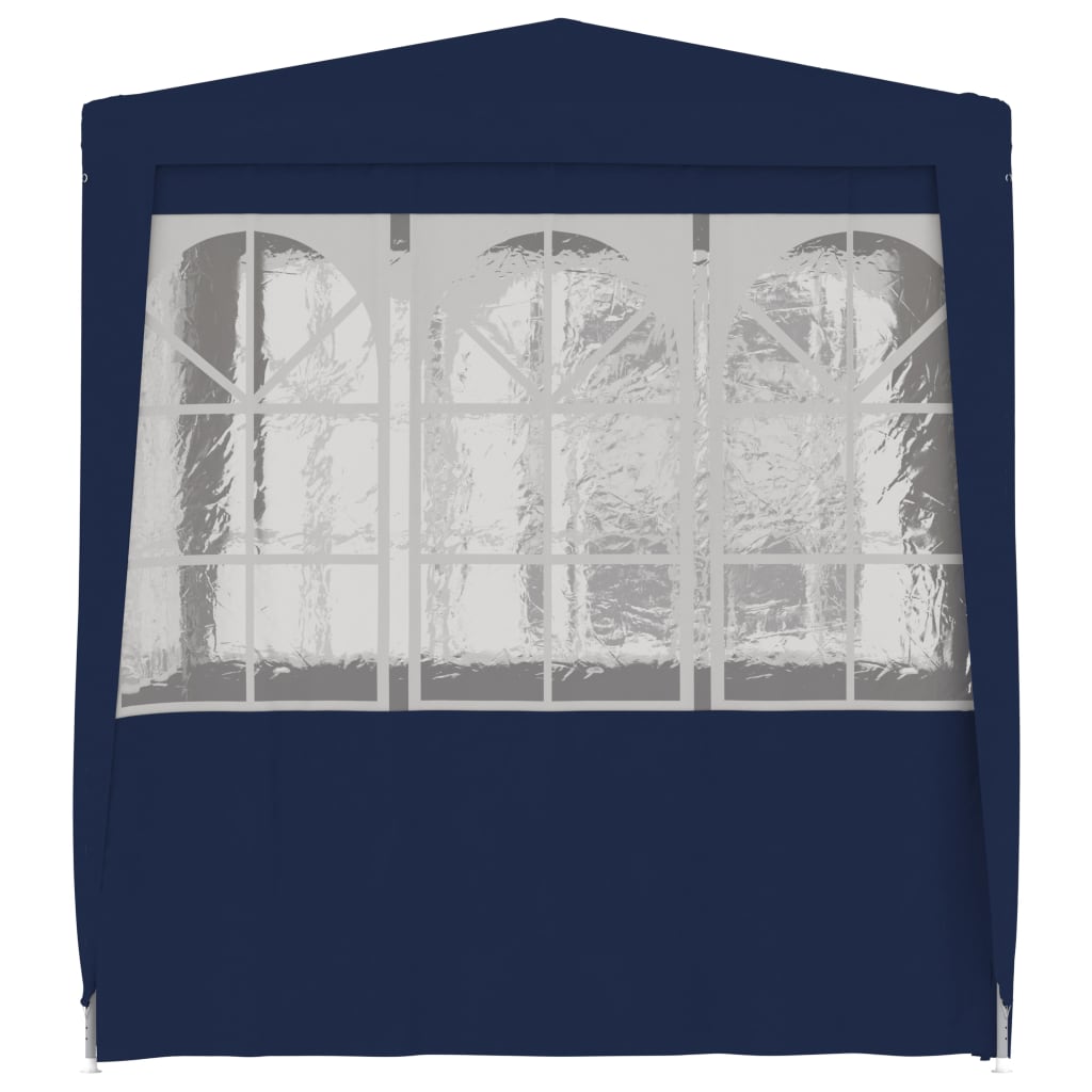 Gazebo Professionale con Pareti 2,5x2,5 m Blu 90 g/mÃ‚Â²