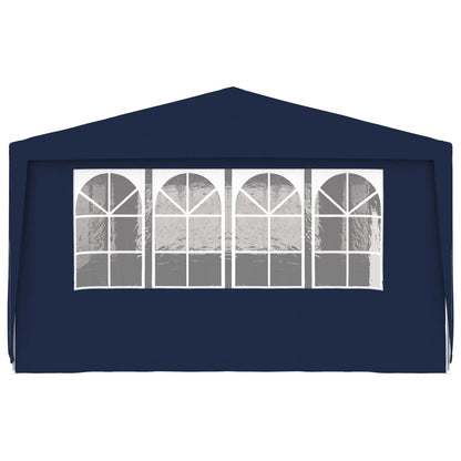 Gazebo Professionale con Pareti 4x9 m Blu 90 g/mÃƒâ€šÃ‚Â²