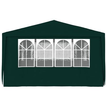 Gazebo Professionale con Pareti 4x6 m Verde 90 g/mÃ‚Â²