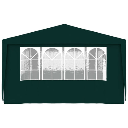 Gazebo Professionale con Pareti 4x9 m Verde 90 g/mÃ‚Â²