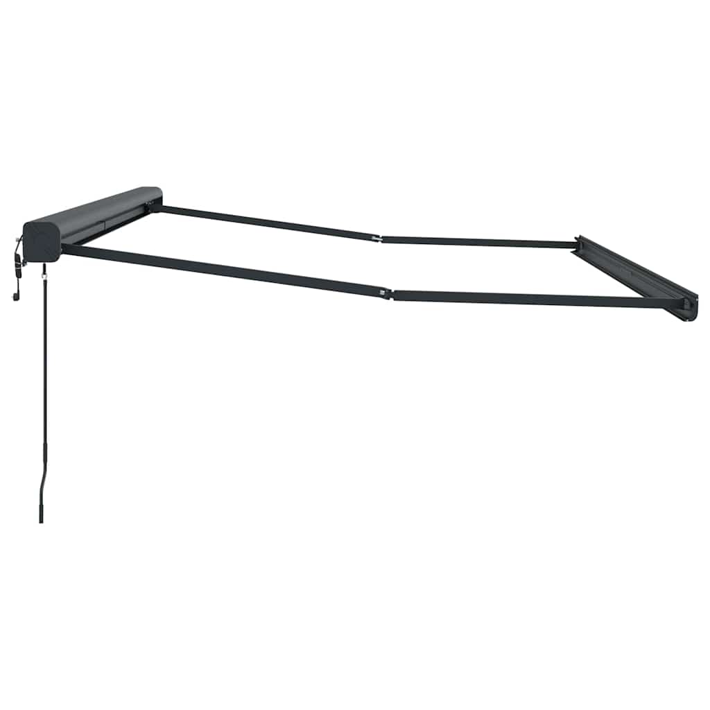 Tenda da Sole Antracite 3,5 x 2,5 m Metallo