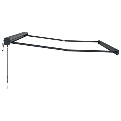 Tenda da Sole Antracite 3,5 x 2,5 m Metallo