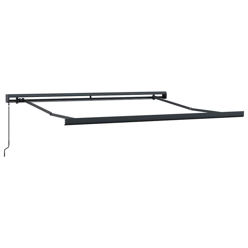 Tenda da Sole Antracite 3,5 x 2,5 m Metallo