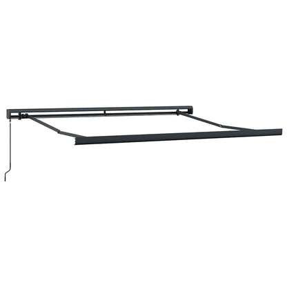 Tenda da Sole Antracite 3,5 x 2,5 m Metallo