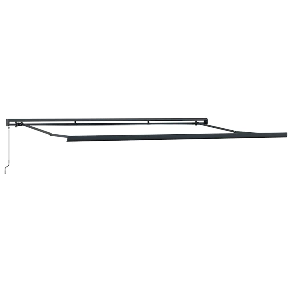 Tenda da Sole Antracite 4,5 Ãƒâ€” 3 m Metallo