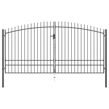 Cancello Doppio con Punte a Lancia 400x248 cm