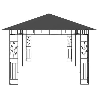 Gazebo con Zanzariera 6x3x2,73 m Antracite