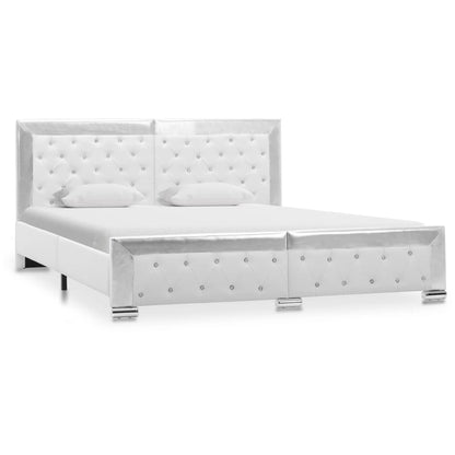 Giroletto Bianco in Similpelle 160x200 cm