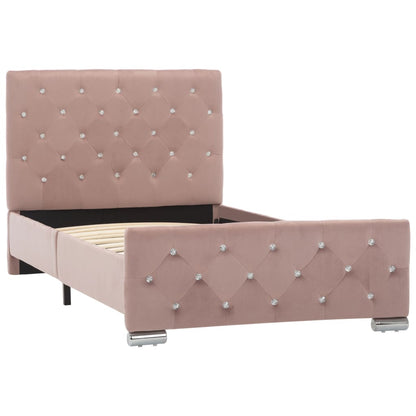 Giroletto Rosa in Velluto 90x200 cm