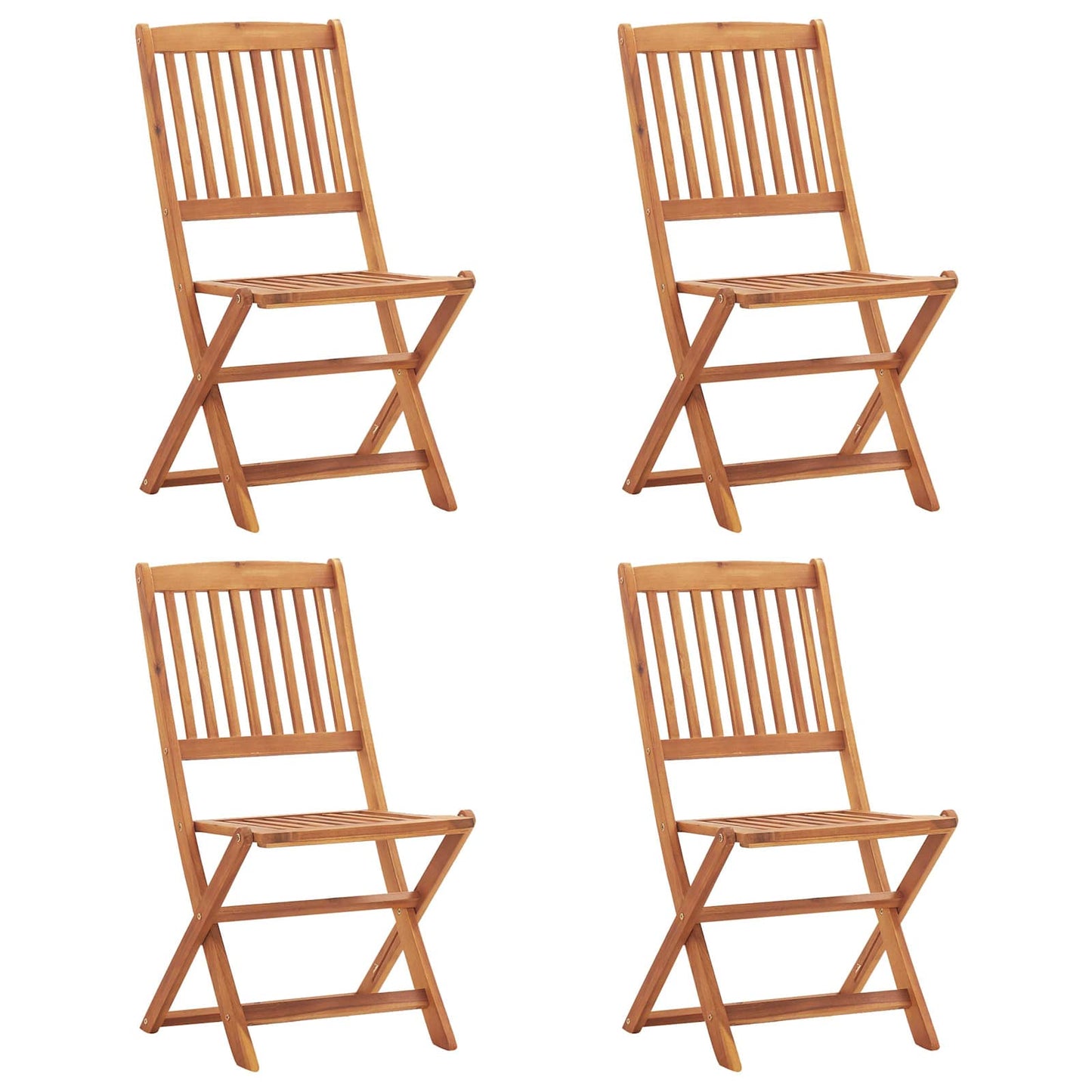 Sedia Marrone Legno di acacia