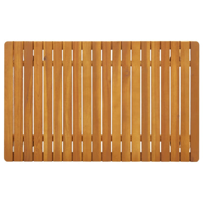 Tavolino da Giardino 90x55x35 cm in Legno Massello di Acacia
