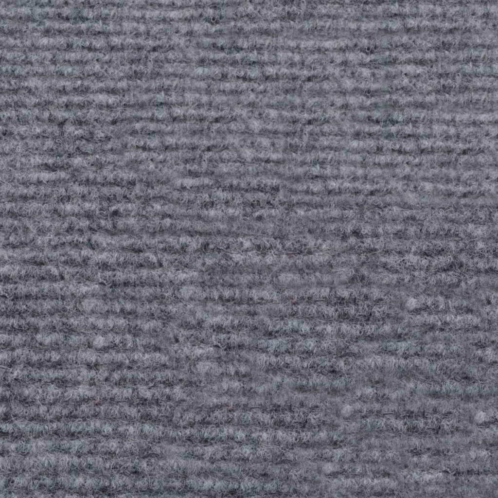 Tappeto a Coste per Eventi 1,2x15 m Grigio