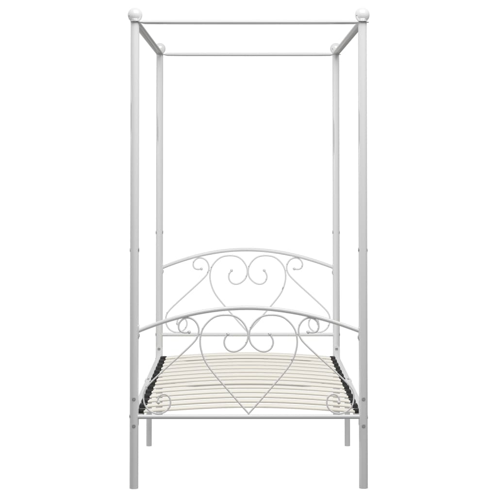Giroletto Baldacchino senza Materasso 100x200 cm Metallo