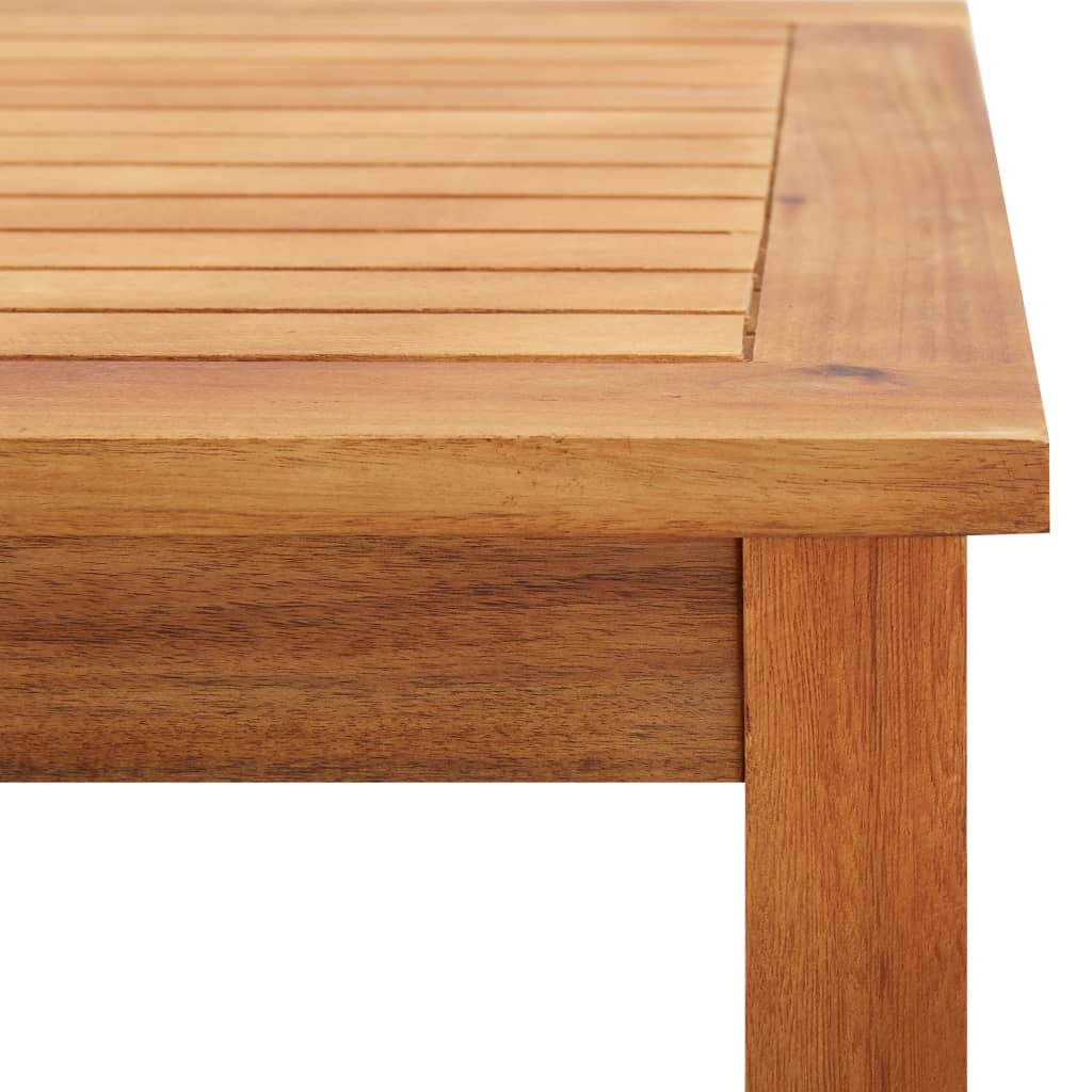 Tavolino da CaffÃ¨ per Giardino 60x60x36 cm Legno di Acacia