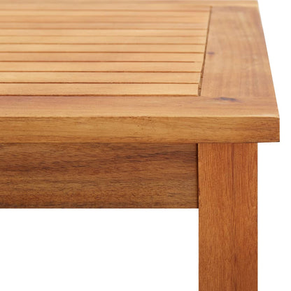 Tavolino da CaffÃ¨ per Giardino 60x60x36 cm Legno di Acacia