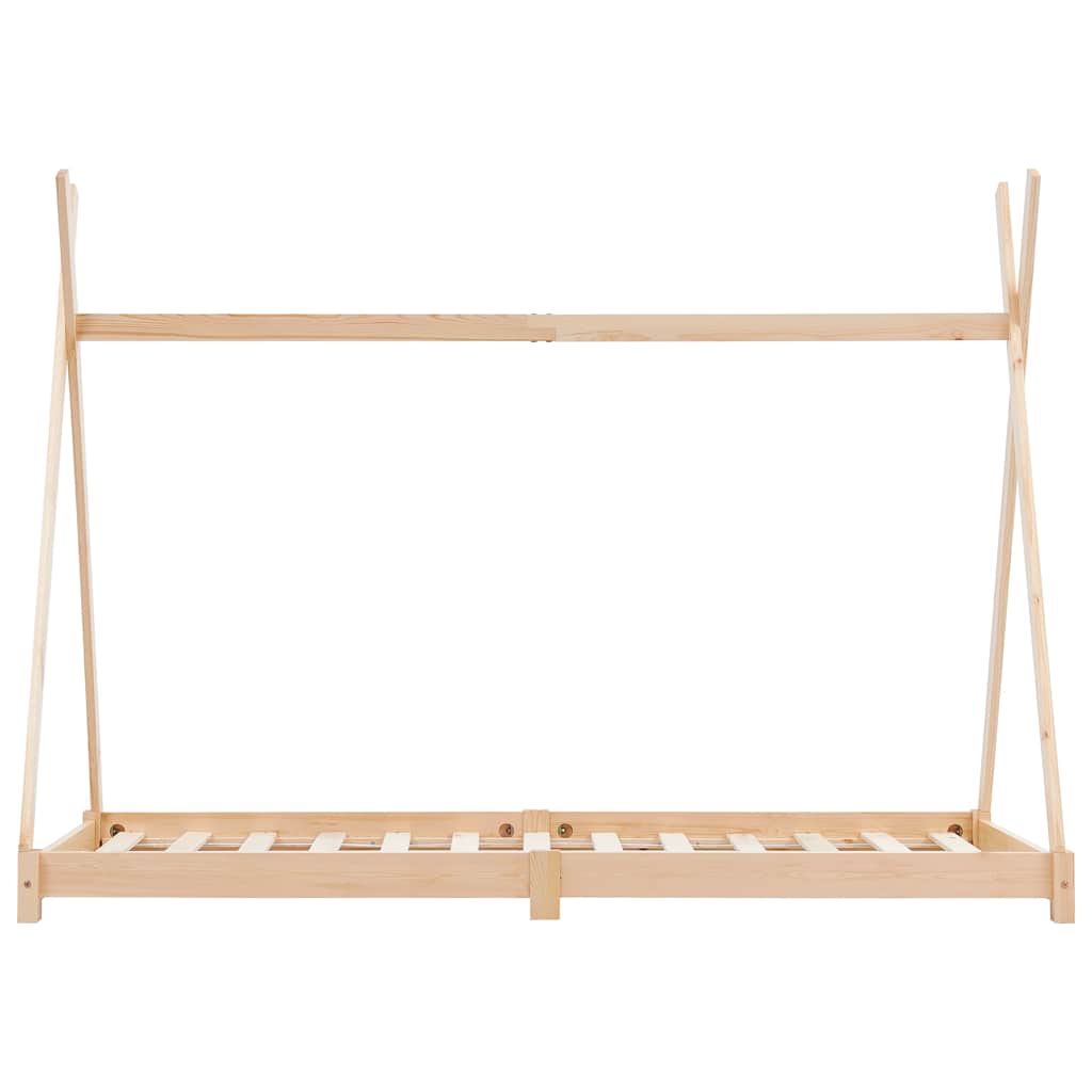 Giroletto per Bambini in Legno Massello di Pino 80x160 cm