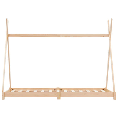 Giroletto per Bambini in Legno Massello di Pino 80x160 cm