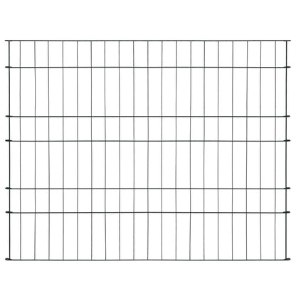 Set Recinzione da Giardino 99,6x79,8 cm Verde