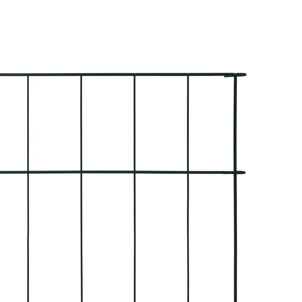 Set Recinzione da Giardino 99,6x79,8 cm Verde