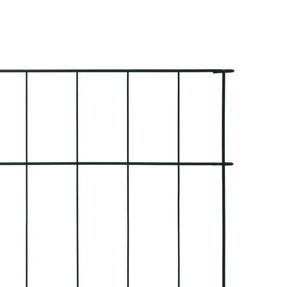 Set Recinzione da Giardino 99,6x79,8 cm Verde