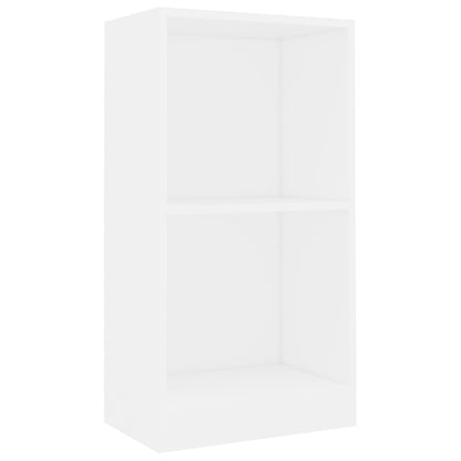 Libreria Bianca 40x24x75 cm in Legno Multistrato