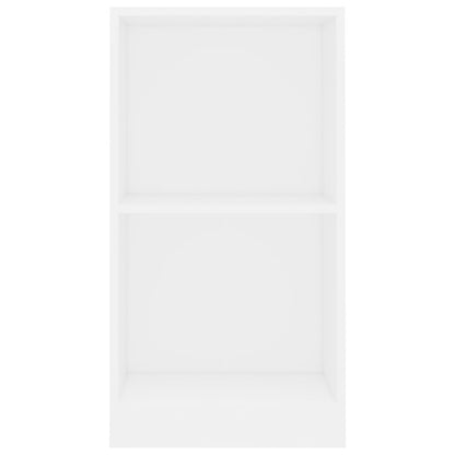 Libreria Bianca 40x24x75 cm in Legno Multistrato