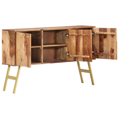 Credenza 118x30x75 cm in Legno Massello di Sheesham
