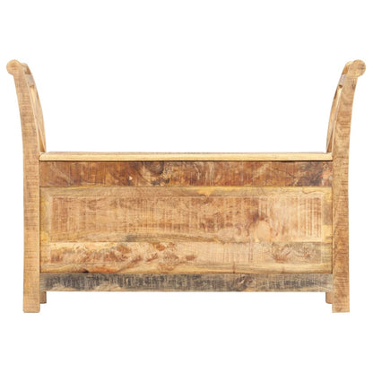 Panca per Ingresso 103x33x72 cm in Legno Massello di Mango