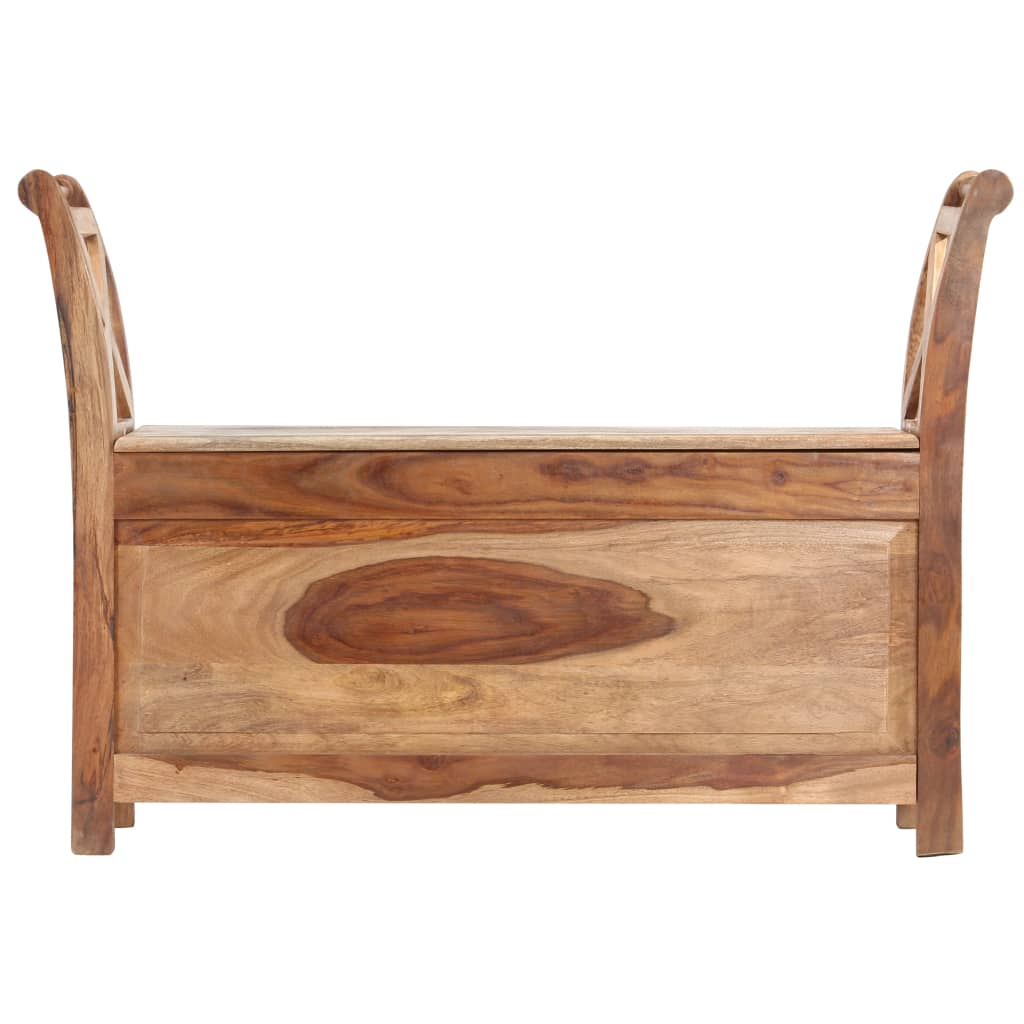Panca 103x33x72 cm in Legno Massello di Acacia