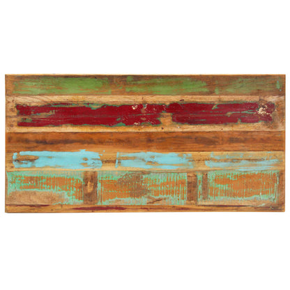 Tavolo da Pranzo in Legno Massello di Recupero 140x70x76 cm