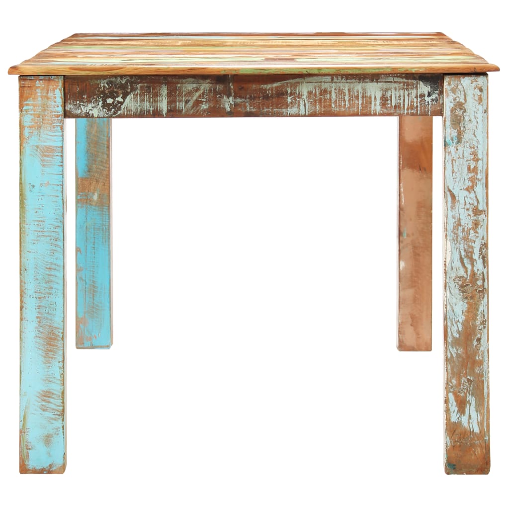 Tavolo da Pranzo in Legno Massello di Recupero 180x90x76 cm