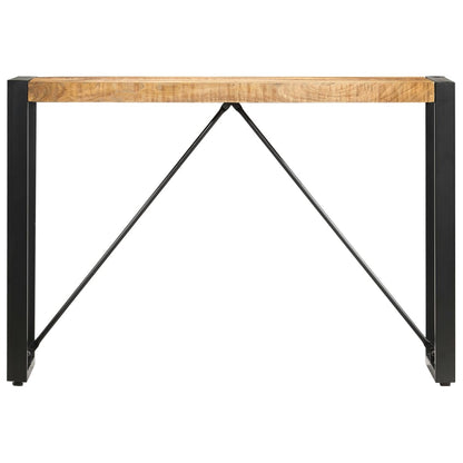 Tavolo Consolle 110x35x76 cm in Legno Massello di Mango