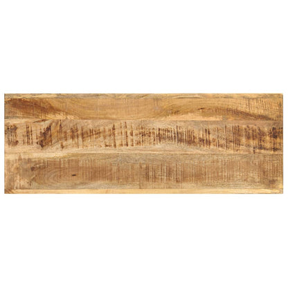 Tavolo Consolle 110x35x76 cm in Legno Massello di Mango
