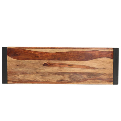 Tavolo Consolle 110x35x76 cm in Legno Massello di Sheesham