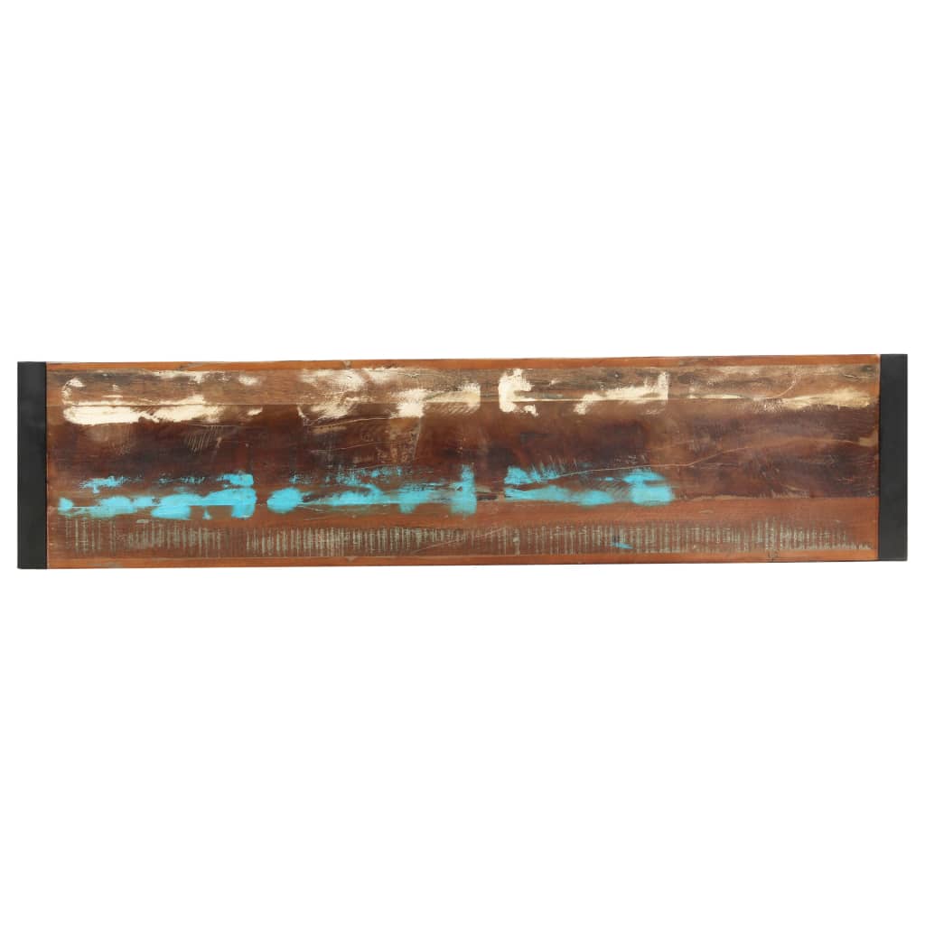 Tavolo Consolle 150x35x76 cm in Legno Massello di Recupero