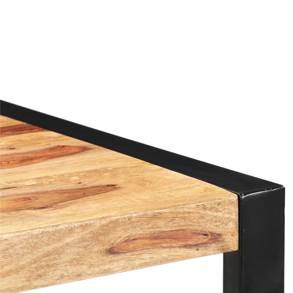 Tavolo Consolle 150x35x76 cm in Legno Massello di Sheesham