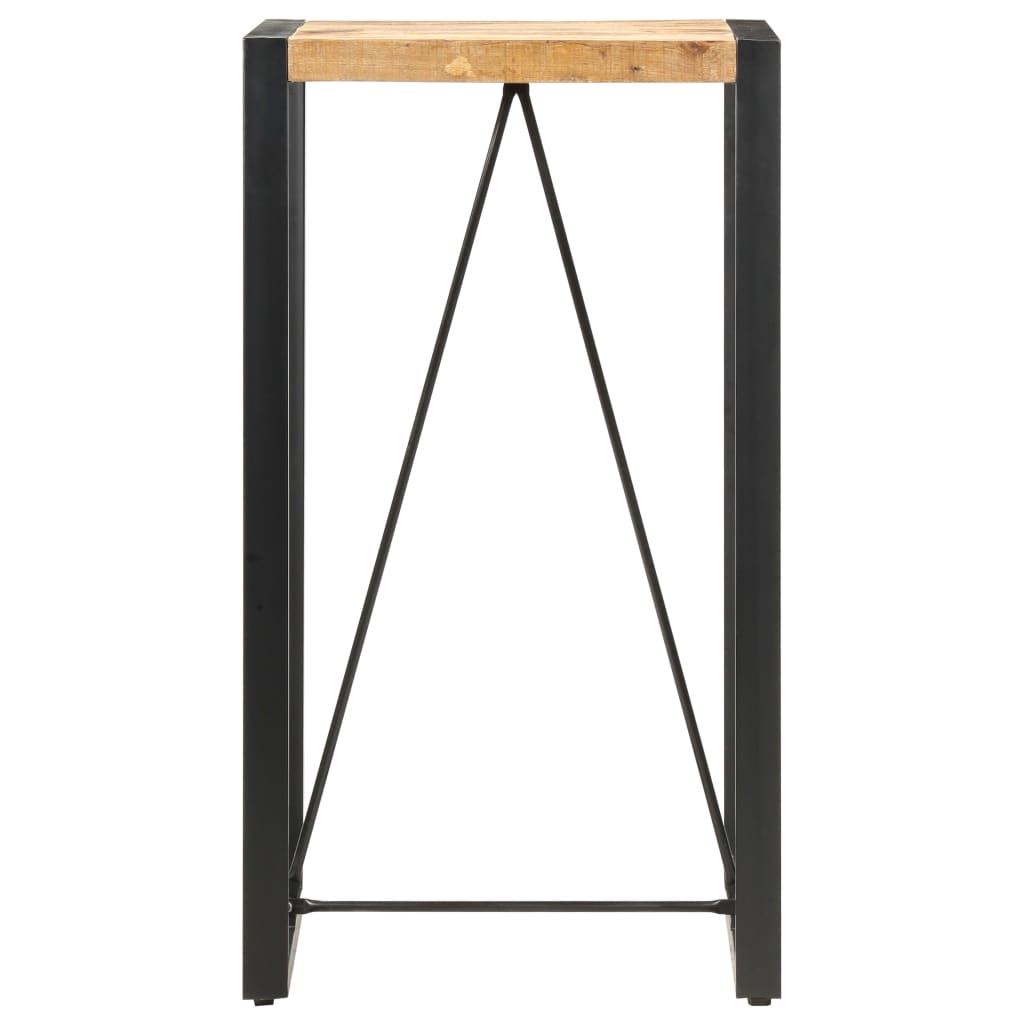 Tavolo da Bar 60x60x110 cm in Legno Massello di Mango
