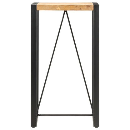 Tavolo da Bar 60x60x110 cm in Legno Massello di Mango