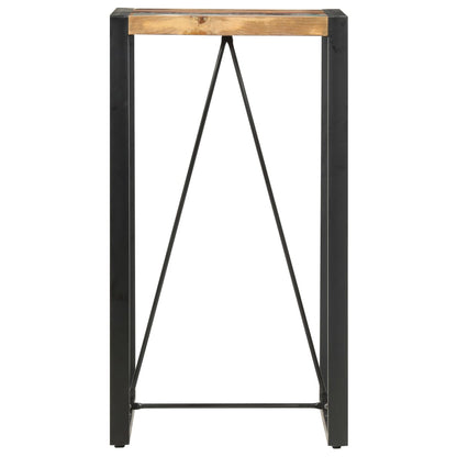 Tavolo da Bar 60x60x110 cm in Legno Massello di Recupero