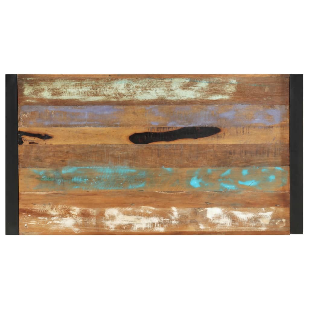Tavolo da Bar 110x60x110 cm in Legno Massello di Recupero