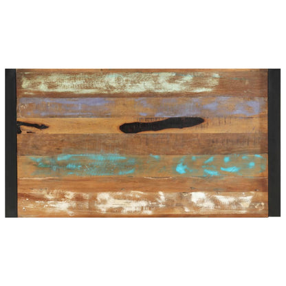 Tavolo da Bar 110x60x110 cm in Legno Massello di Recupero